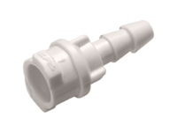 CPC Colder Products SMF10297 1/8 Hose Barb Non-Valved In-Line Disposable Coupling Body