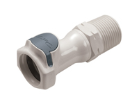 CPC Colder Products 87100 HFCD101235BSPT NSF 3/4 BSPT Valved Polypropylene Coupling Body