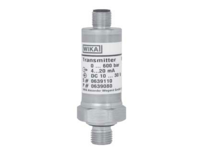 12361837 Wika 12361837 Mobile Hydraulic Pressure Transmitter Model MH-1 4-20MA, 2-wire G1/4A X DIN Stainless Steel