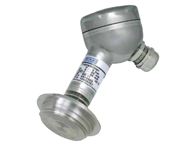Wika 50779184 Low Pressure 3A Sanitary Pressure Transmitter Model SA-11 4-20MA, 2-wire DN 1-1/2 Inch Tri-Clamp® X Vented 25 FT Cable with Free Ends Stainless Steel