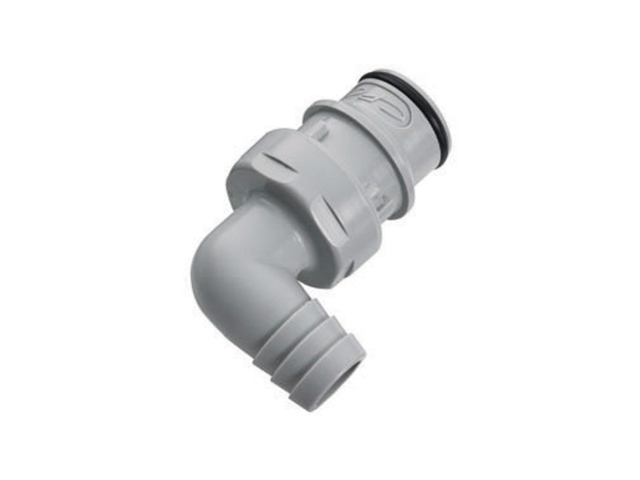 64400 CPC Colder Products 64400 HFC23812 NSF 1/2 Hose Barb Non-Valved Elbow Coupling Insert