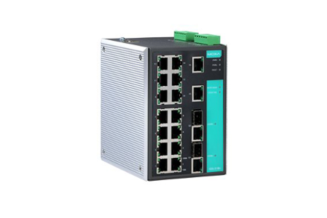 Moxa EDS-518A 16+2G-port Gigabit managed Ethernet switches