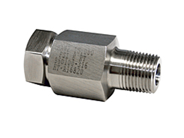 10M124N3 Autoclave Engineers Male / Female Adapter - National Pipe Thread (NPT)