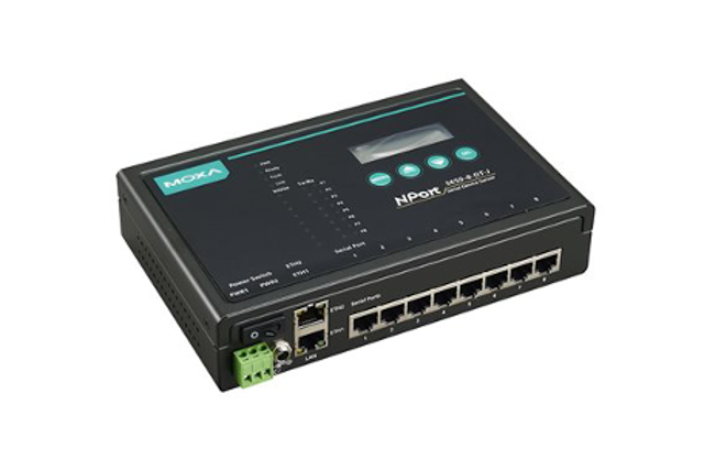 NPort 5650-8-DT-J Moxa NPort 5650-8-DT-J 8-port RS-232/422/485 serial device servers