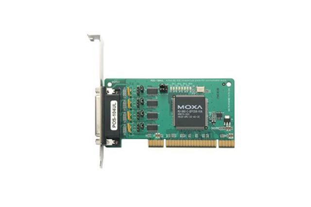 POS-104UL-T Moxa POS-104UL-T 4-port RS-232 Universal PCI boards with power over serial
