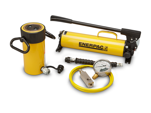 SCR-506H Enerpac SCR-506H Cylinder and Hand Pump Set Single Acting 50 Ton Steel Series SC