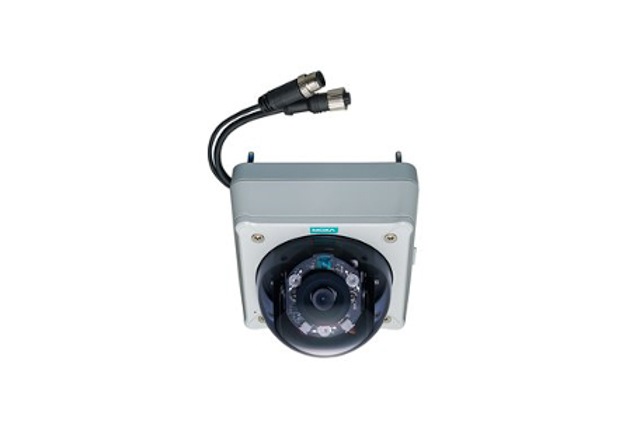 VPort P16-2MR60M-CT Moxa VPort P16-2MR60M-CT EN 50155, 1080P image, infrared IP cameras