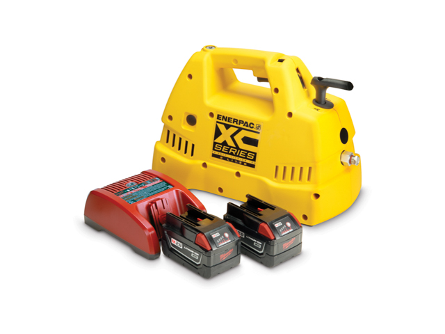 XC1202MB Enerpac XC1202MB Cordless Hydraulic Pump Single Speed .5 HP Series XC