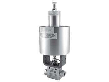 Autoclave Engineers High Pressure Needle Valve with Piston Style Pneumatic Operated Actuator - 150V