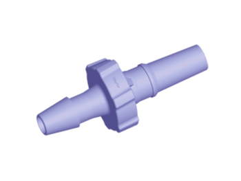 SLM4191 CPC Colder Products SLM4191 Luer Fitting Male Slip Luer X 1/8 HB Purple Tint Polycarbonate