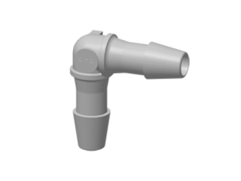 HE3 CPC Colder Products HE3 Elbow Fitting 3/32 HB X 3/32 HB Natural Polypropylene