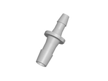 HSR128 CPC Colder Products HSR128 Straight Reducer Fitting 3/8 HB X 1/4 HB Natural Polypropylene