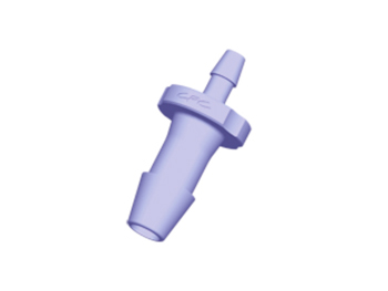 HSR6391 CPC Colder Products HSR6391 Straight Reducer Fitting 3/16 HB X 3/32 HB Purple Tint Polycarbonate