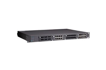 PT-7728-F-48-HV Moxa PT-7728-F-48-HV IEC 61850-3 24+4G-port Layer 2 Gigabit modular managed rackmount Ethernet switches