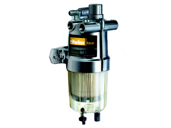 Racor GreenMAX™ Fuel Filter/Water Separator With Hand Primer Pump and 24 VDC in Bowl Heater - 4400R2410-01