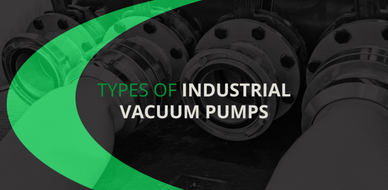 Types Of Industrial Vacuum Pumps | RG Group